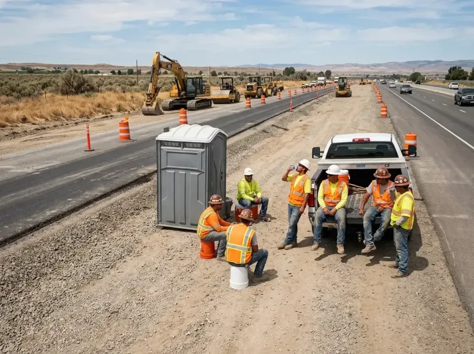 highway-road-construction-crew-007 — frequently asked questions, Porta Potty and Restroom Rentals in Bliss Corner, MA